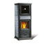 ROSSELLA PLUS FORNO EVO - Estufa canalizada con horno leña - La Nordica-Extraflame